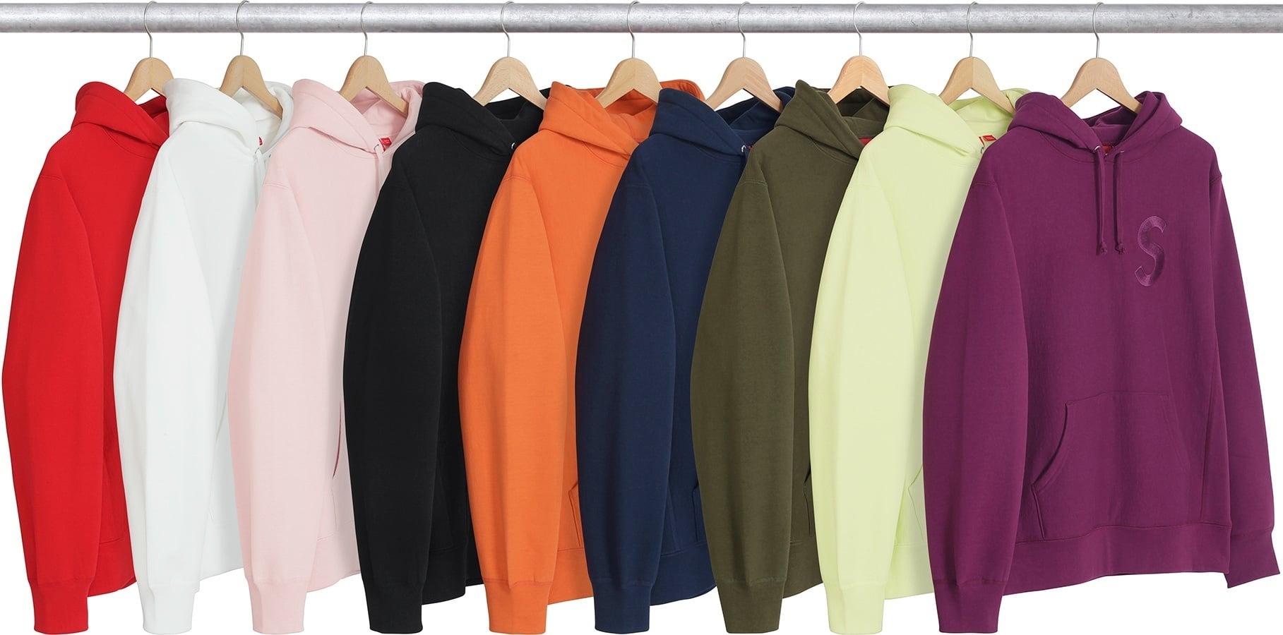 Tonal S Logo Hooded Sweatshirt